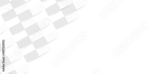 3D White abstract background with waves. Creative Architectural Concept. Design