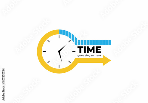 future time icon template symbol logo vector