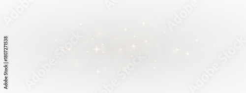 Magical Dust and Glitter with Festive Shine, Bokeh, and Fairy Light