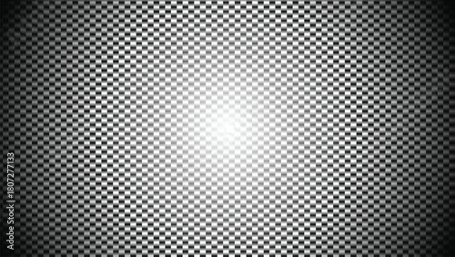 Seamless metallic mesh pattern, a perforated aluminum grid texture in black and gray, perfect for an industrial steel backdrop or design vector