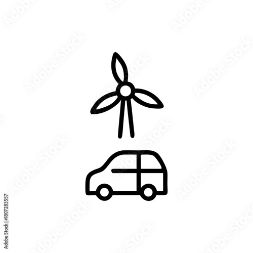 Simple car icon collection isolated on a white background. Front view symbol of auto, vehicle, automobile, sedan, van. Transport, car sharing, or delivery concept icons. Flat style vector illustration