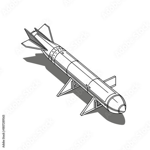 space shuttle isolated on white