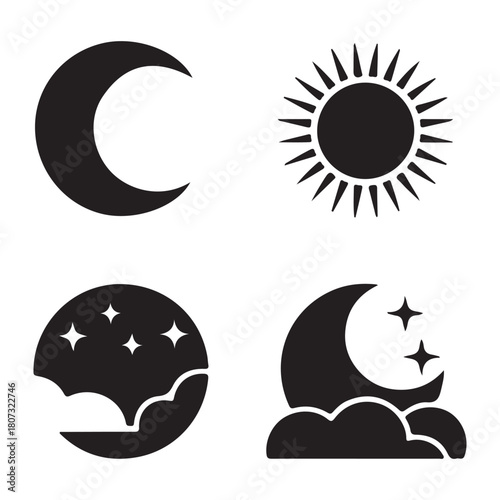 Soft cloud silhouette icon symbolizing calm sky and weather