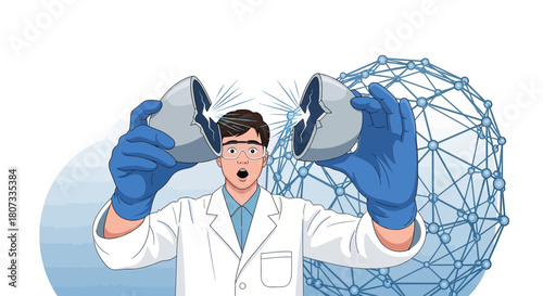 Scientist's Shocking Discovery of a Revolutionary Molecular Breakthrough in the Lab