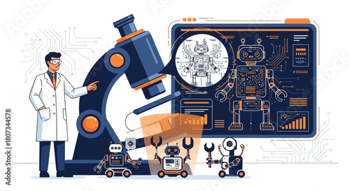Innovative robotic engineering and scientific exploration for technological breakthroughs