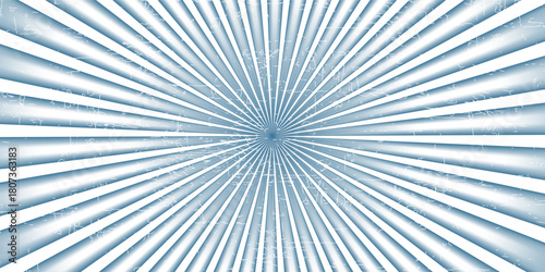 Ray sun light. Sunburst background. Radial circle line. Pattern starburst. Comic beam lines. Sun effect rays. Abstract firework. Concentration stripe. Cartoons lightning style. Vector illustration