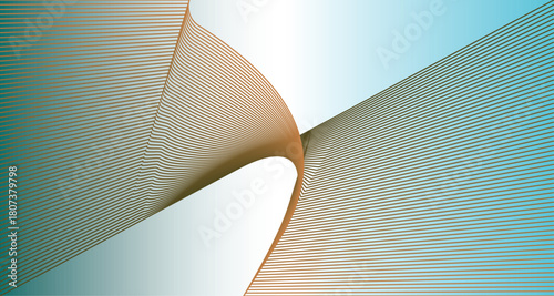 Abstract flowing lines background
