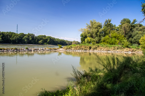 Photography Karloveská zátoka is a beautiful area along the Danube River in Bratislava, know