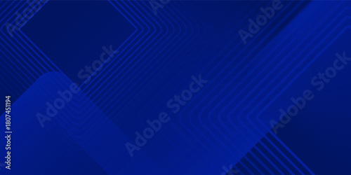 Abstract blue background. Modern simple blue geometric design. Minimal shapes. Suit for booklet, brochure, banner, poster, website, flyer, cover, corporate, backdrop. Vector illustration