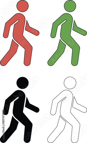 walking person icon