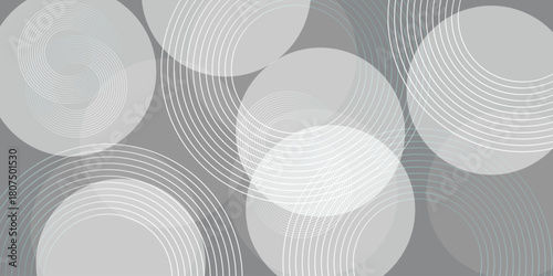 Abstract Light gray background with subtle geometric patterns. The background is smooth and gray, featuring layered, t hexagonal shapes.white and gray color.vector background