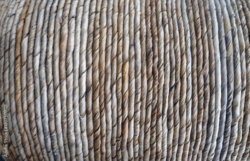 Tableau sur toile Flechtwerk als Hintergrund - basketwork for background