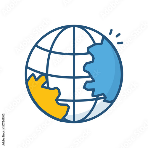 Globe vector icon