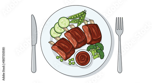 Man develops a severe allergic reaction with red spots on his face after eating a delicious crab.