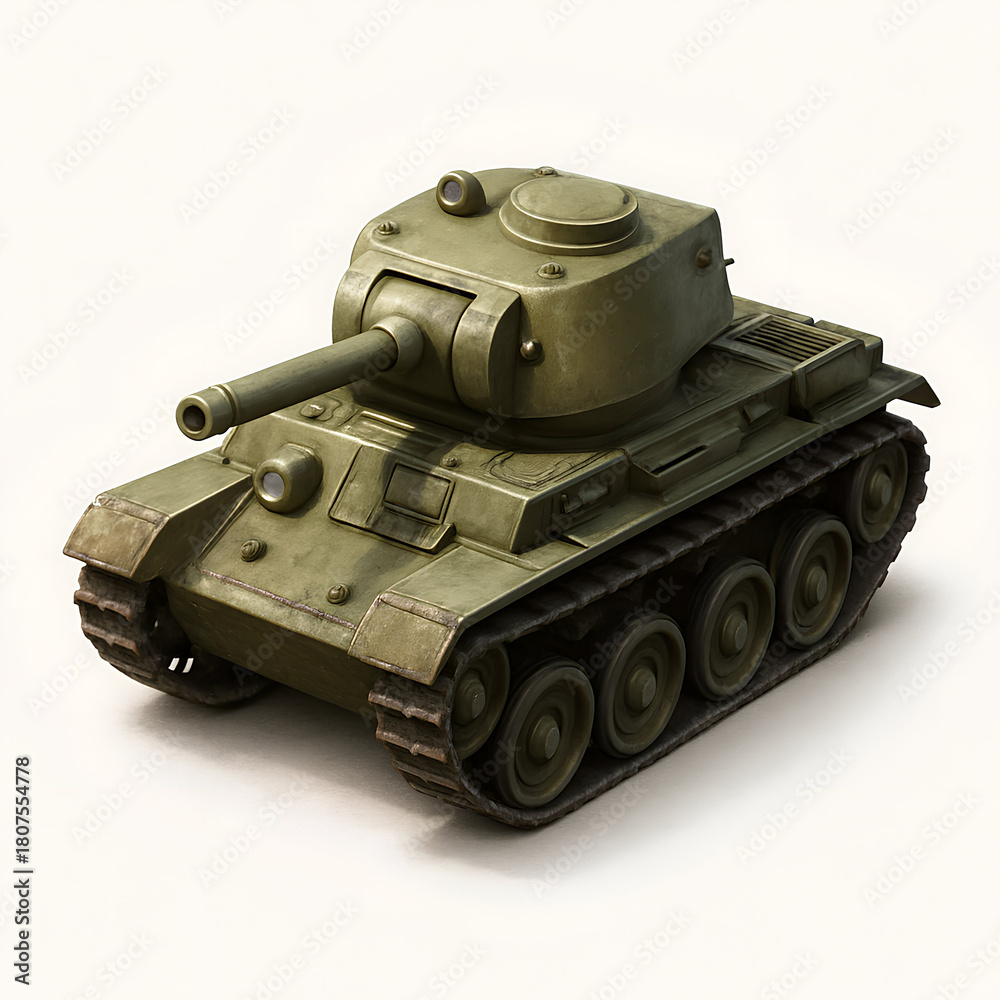 Naklejka premium military tank illustration