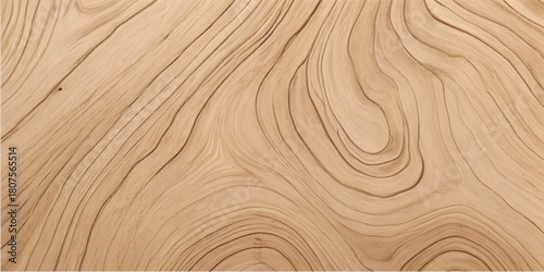 Luxury Soft-Tone Wooden Wave Texture Featuring Organic Carved Flow for High-End Design and Presentation Layouts