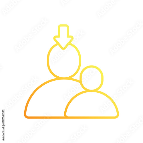 Leadership vector icon