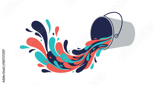 Hand cursor icon is shown pressing a pink "like" button in a simple and modern line art style.