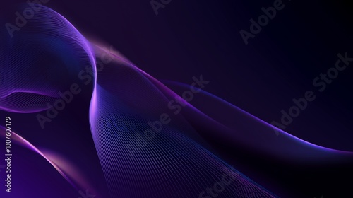 Purple and black tech background