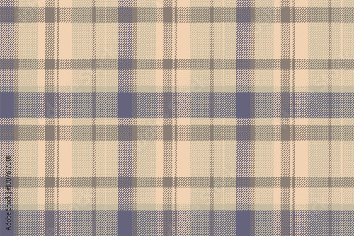 Argyle check tartan plaid, postcard texture seamless vector. Repetitive textile fabric pattern background in pastel and light colors.