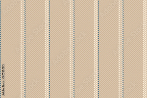 Cnspiration seamless pattern stripe, picnic vector texture lines. Falentines day fabric background textile vertical in light and papaya whip colors.