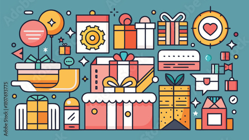 A collection of hand-drawn illustrations presented as a thoughtful gift for you..eps