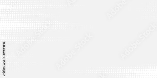 Dot white gray wave light technology texture background. Abstract big data digital concept.