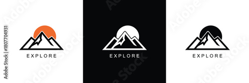 Abstract geometric pattern with bold color accents and typographic elements