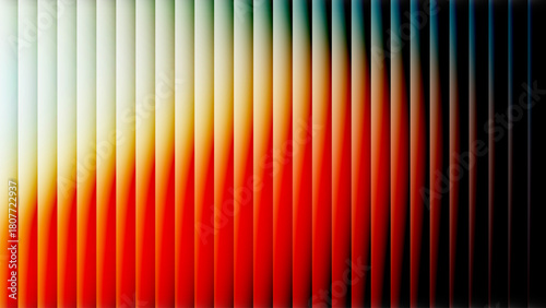 Abstract vertical stripes with color gradient transition design