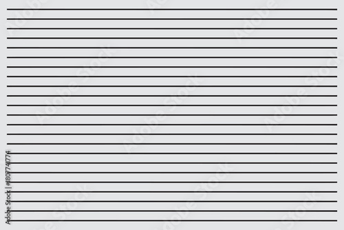 Abstract geometric pattern of evenly spaced thin dark horizontal lines on a clean white background creating a sense of order and repetition