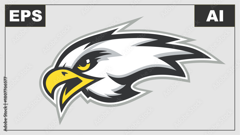 Fototapeta premium Definitive Eagle Logo Vector