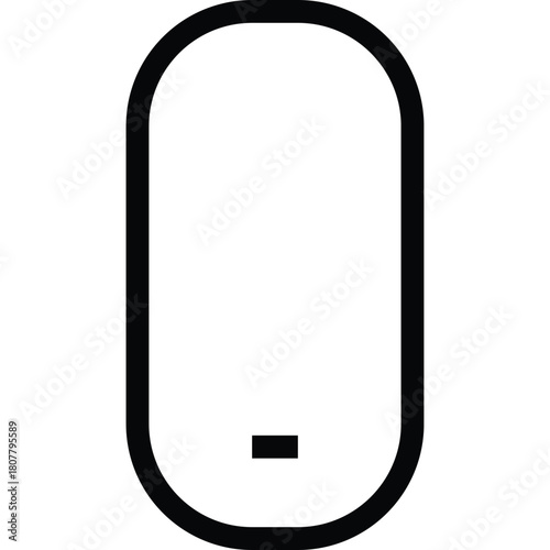Wireless Modem Dongle Line Icon