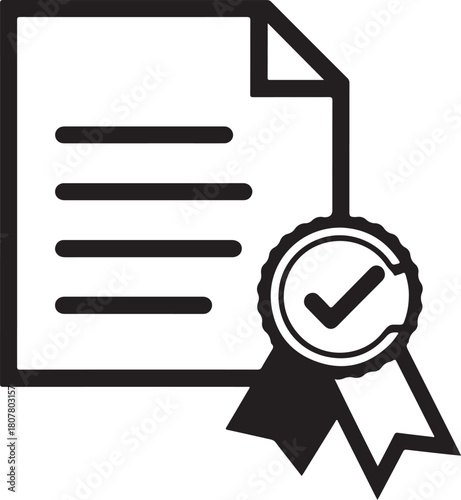 certificate diploma icon sign vector
