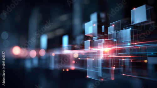 Abstract massive linguistic model processing information visualization soft digital backdrop AI comprehension architecture large scale framework operations data interpretation
