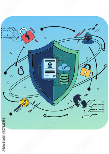 Cyber Security and Data Protection Shield