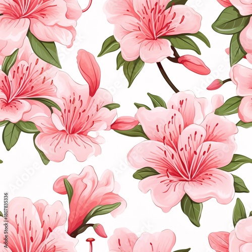 Flower Seamless Pattern, Floral Seamless Pattern, Flowers Digital paper, Flower Pattern