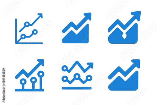 Data Science Icons. Data science. Icon set. Set Logo of data science: database cylinder with insight spark. harmonious logo variations of the same emblematic