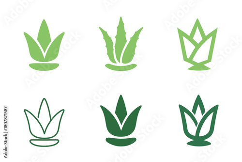 Natural Skincare Logos. Natural beauty treatments and skincare for health. Icon set. Set Logo of Natural beauty treatments and skincare for health: spa stone