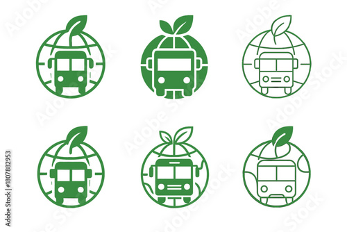 Sustainable Travel Icons. Sustainable travel. Solid icon set of Sustainable travel: bicycle, reusable bottle, backpack, globe, tree, leaf, solar panel, tent,