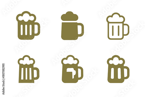 Alcohol Logo Variations. Alcohol. Icon set. Set Logo of alcohol: wine bottle and glass. harmonious logo variations of the same emblematic concept, each with