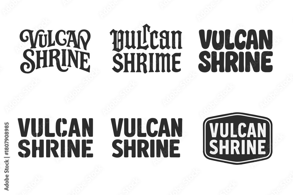 Obraz premium Diverse Lettering Styles. Effort creates results. Set lettering. harmonious lettering variations of the same emblematic concept, each with different artistic