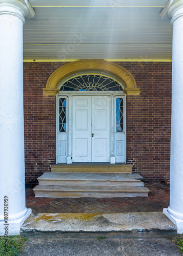 Fort Washington Park, in Fort Washington, Maryland. Historic defensive fort protecting Washington  D.C., overlooking Potomac River. National Park Service, National Capital Parks-East. Officer Quarters