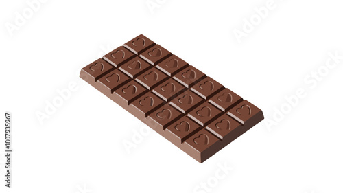 A tempting bar of chocolate.