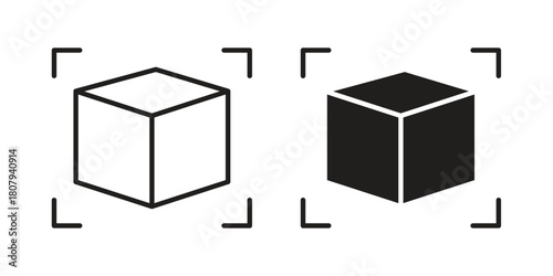 Bim icon flat simple icon. Liner version - stock vector.