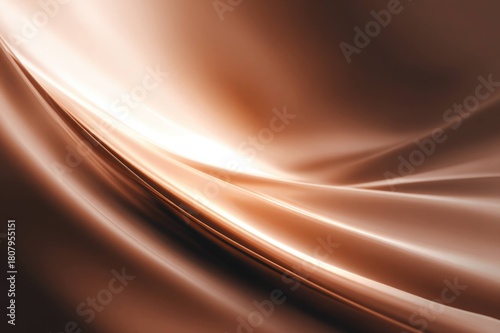 Soft Warm Brown Gradient with Cozy Autumn Minimal Abstract Background