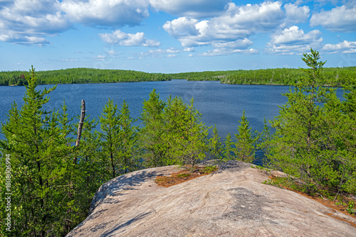 Lake and Forest in the Remote North Woods