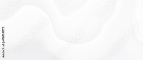 Blank white background with soft gradient texture. liquid background. Silver foil background with metal mirror texture. Chrome gradient surface.