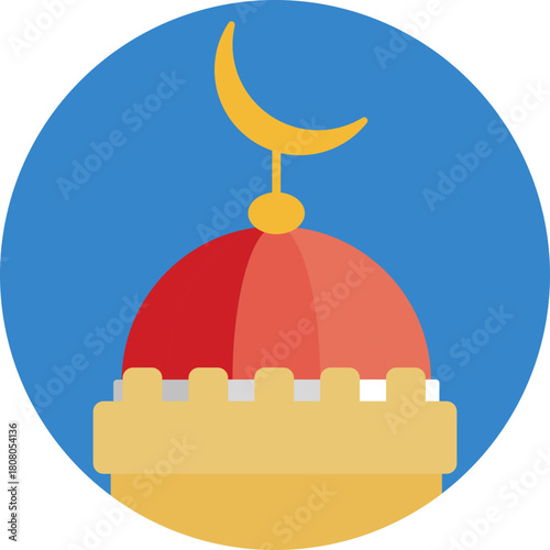 Religious Symbol – Represents Islam, the predominant religion in Morocco, often associated with mosques, prayer, and spiritual traditions.