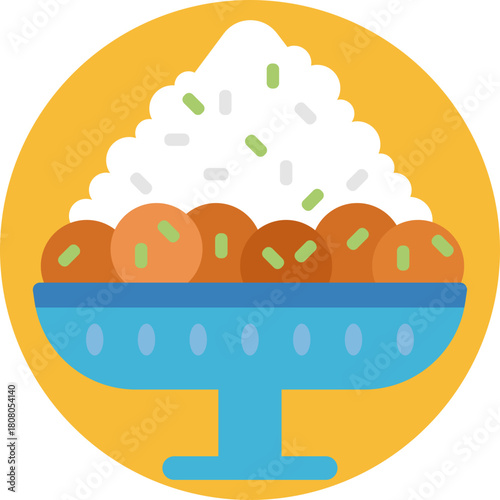 Cultural Cuisine – Symbolizes iconic Moroccan dishes and the country’s diverse food culture.