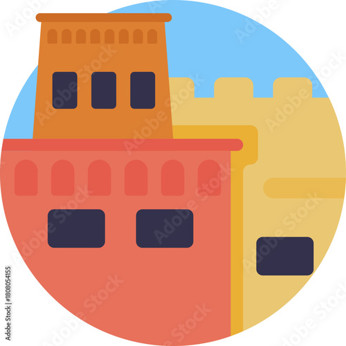 Blue Streets of Chaouen – Represents the iconic blue-painted streets and buildings of Chefchaouen, a famous city in northern Morocco.